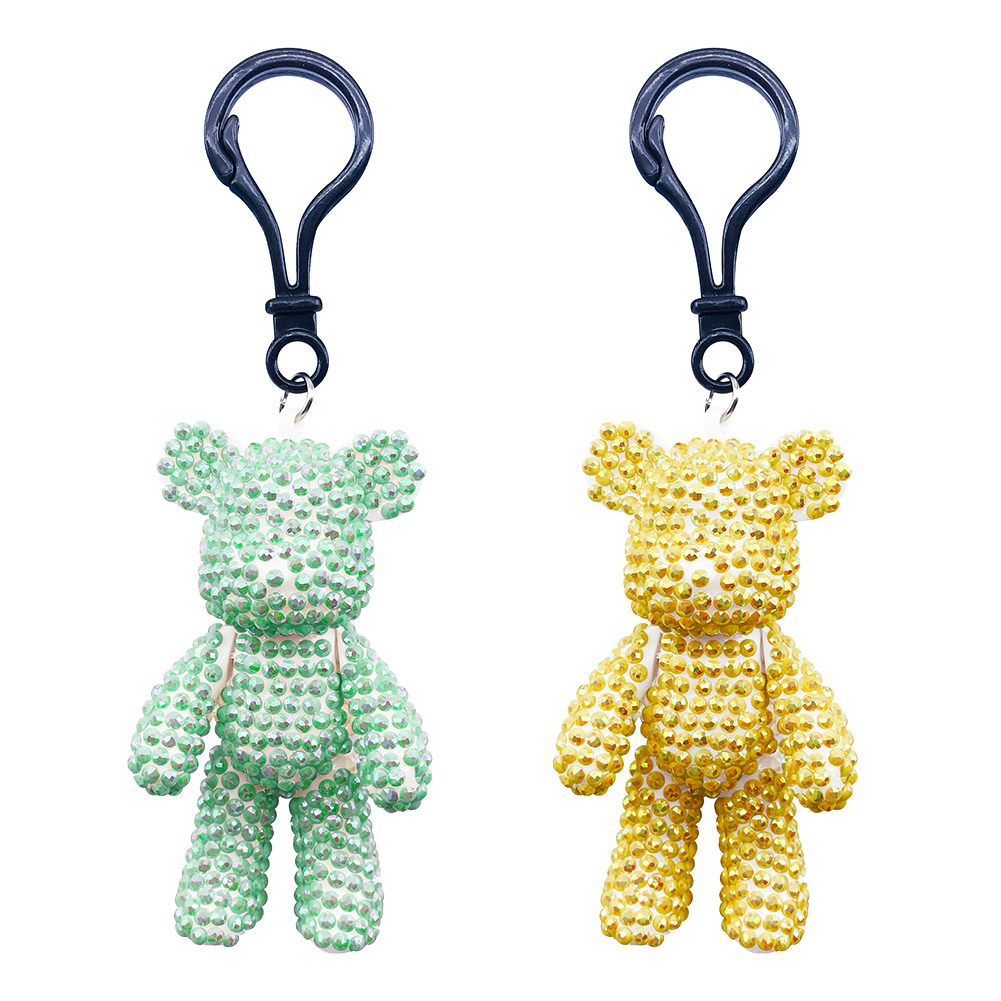 

2pcs Bear - 5D DIY Craft Keychain, 501 Original