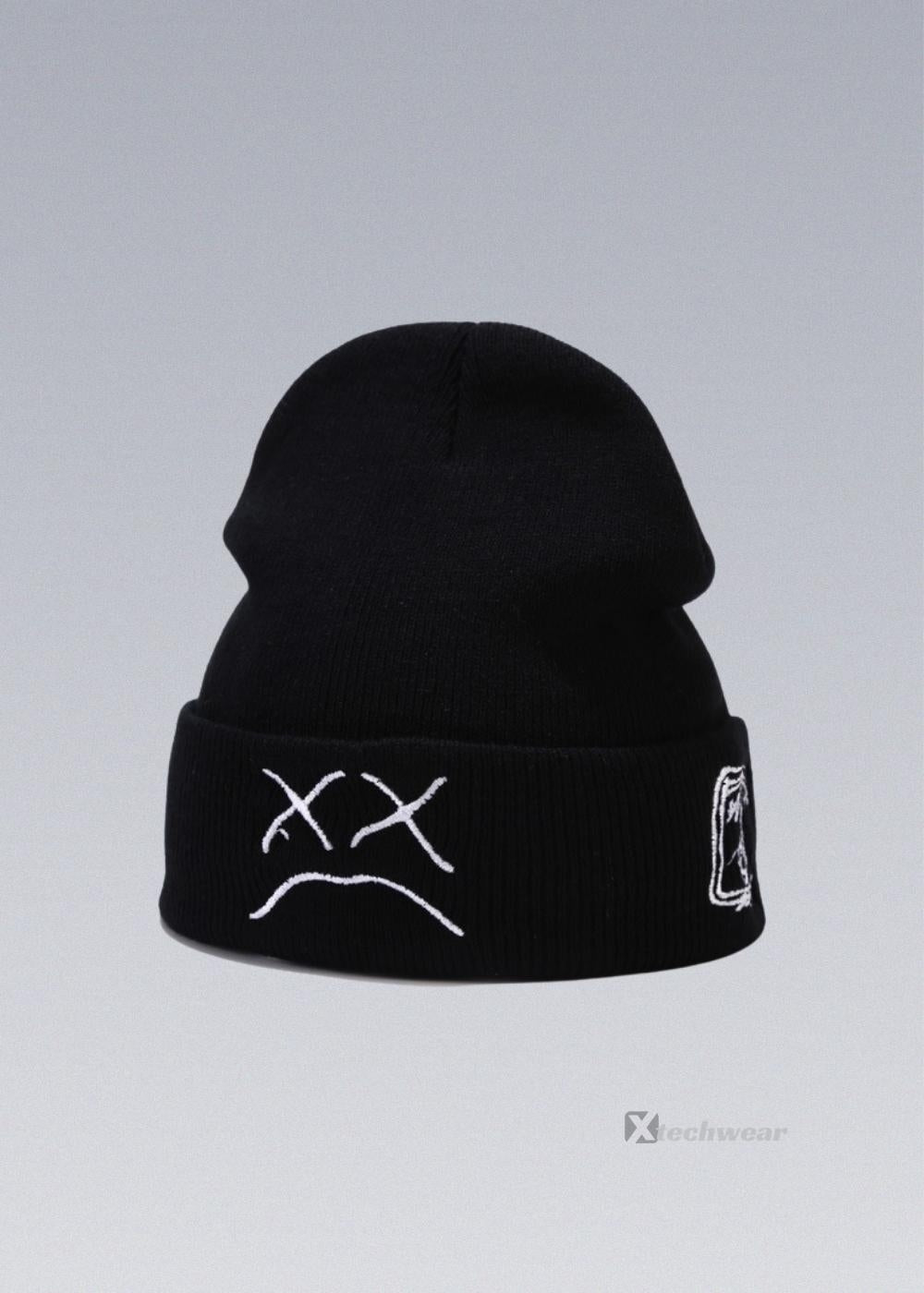 Sad Face Hat Techwear - X techwear-x