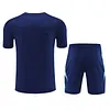 2025/2026 Flamengo Pre-Match Dark Blue Training Shirt+Shorts 1:1 Thai Quality