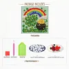 DIY Pre-Framed St- Patrick Day Button Art Canvas Kit