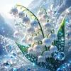 Lily Of The Valley-11CT Counted Cross Stitch 40*40cm/15.75*15.75in