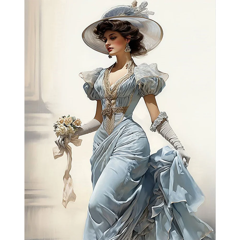 DIY Paint By Number 40*50cm - Lady