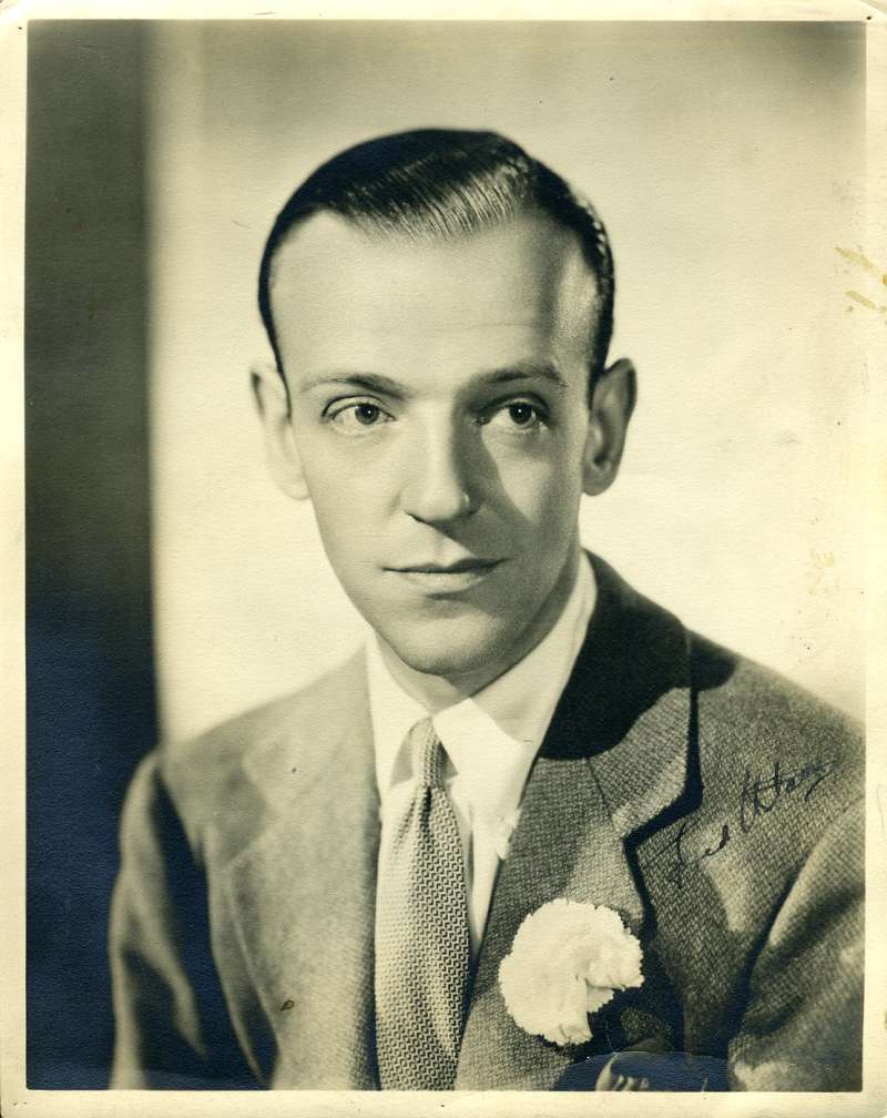 Fred Astaire Vintage Psa Dna Coa Autograph 8x10 Photo Poster painting Hand Signed