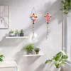 2pcs Flower Cross Diamond Painting Double-sided Crystal Window Suncatcher Craft Set Birthday Gifts Home Garden Decor Hanging Kit
