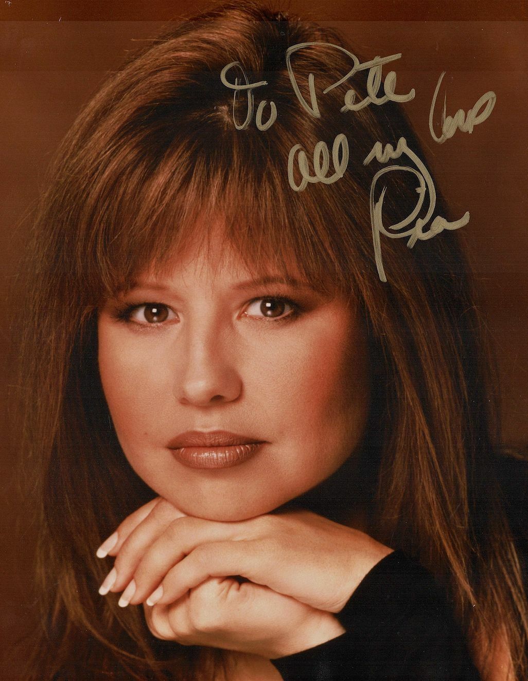 Pia Zadora signed autographed 8x10 Photo Poster painting! AMCo! 15302