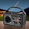 16000mAh AM/FM/WB NOAA Emergency Weather Radio Hand Crank/Solar/Type-C Charging