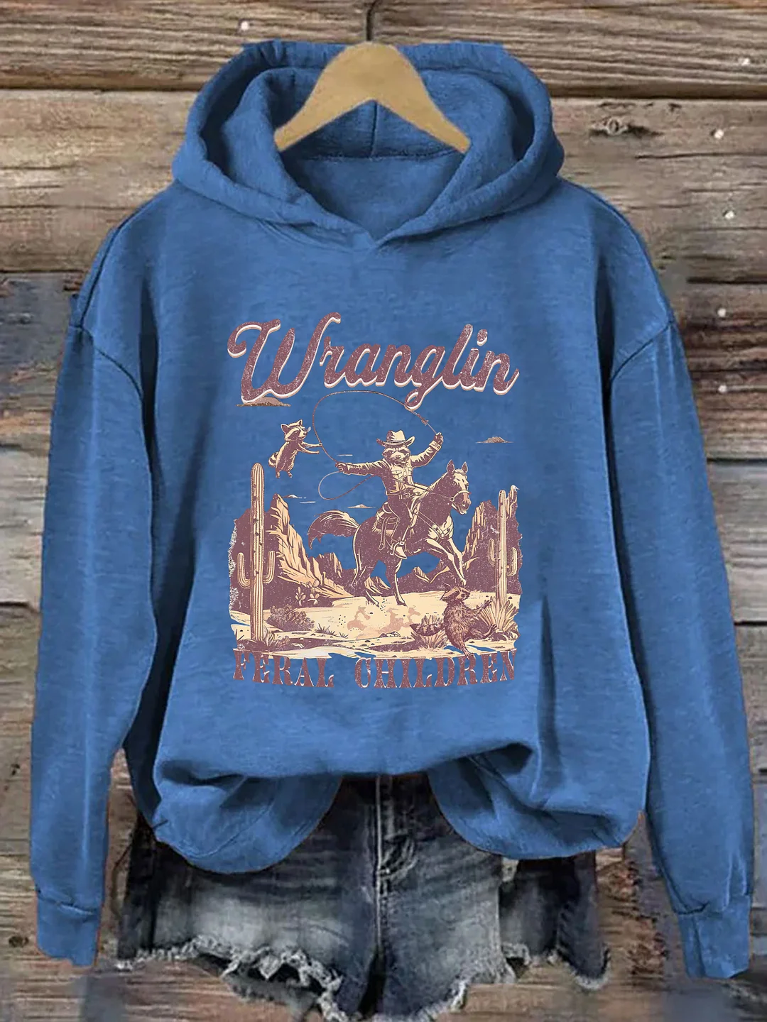 Wranglin Feral Kids Hoodie