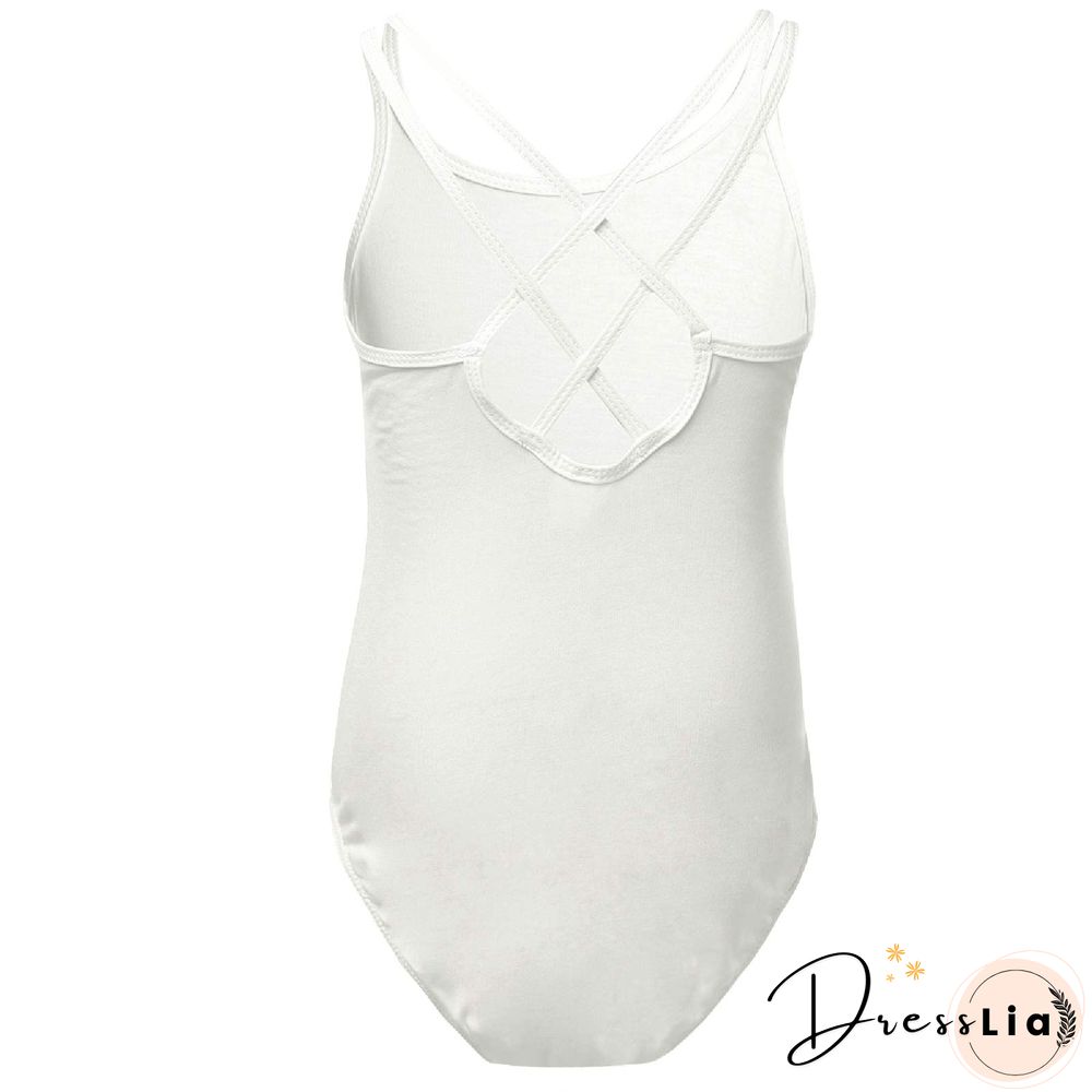 Ballet Leotards Cotton Ballet Dress Camisole Girls Ballet Dance Dancewear Gymnastics Leotard Strap Ballet Leotard Dress