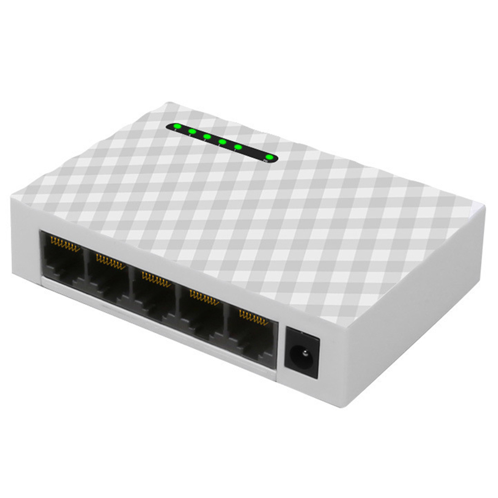 

5 Port 1000M Gigabit Network Switch RJ45 LAN Desktop Ethernet HUB Shunt, Eu, 501 Original