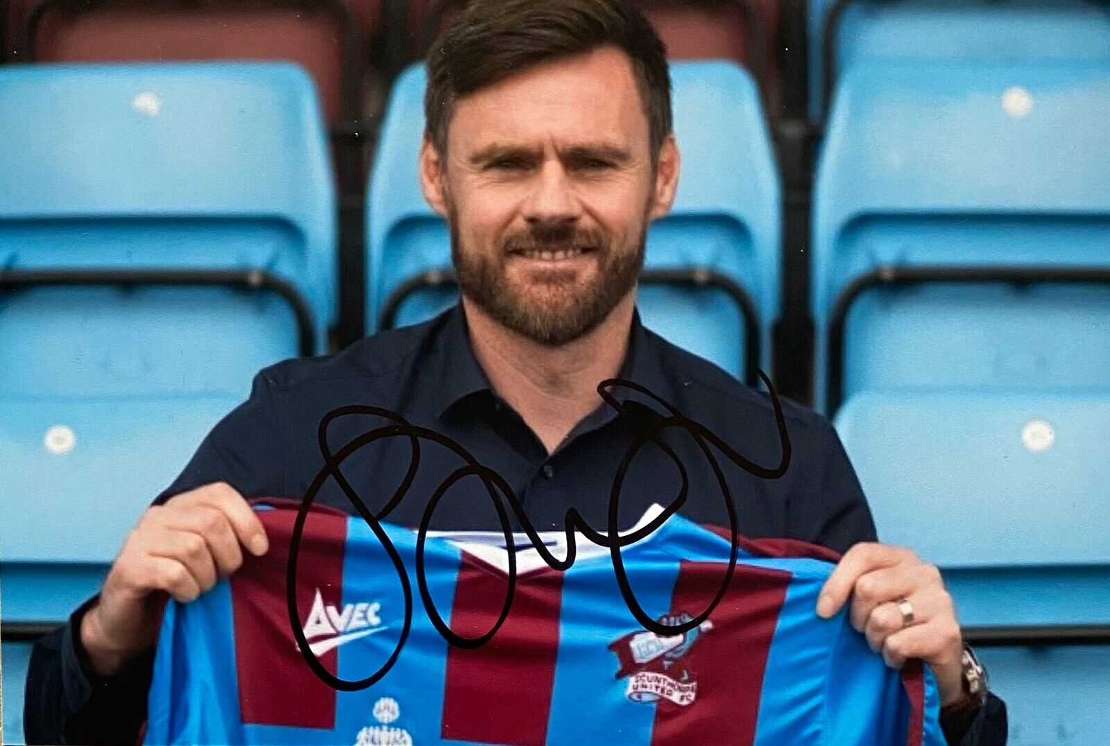 Graham Alexander Genuine Hand Signed 6X4 Photo Poster painting - Scunthorpe United 3