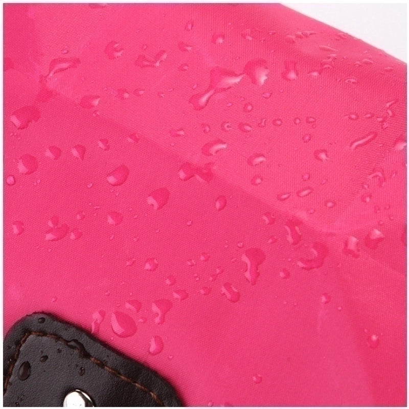 Women’s Medium All Seasons Nylon Solid Color Basic Dumpling Shape Zipper Cloud Shape Bag Cosmetic Bag