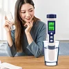 5 in 1 TDS EC PH Salinity Temperature Meter Digital Water Quality Monitor Tester