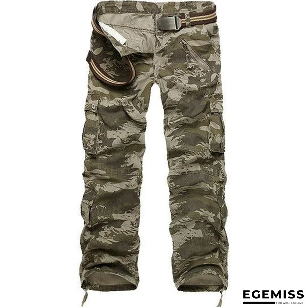 Men Cotton Cargo Pants Men Military Style Tactical Workout Straight Men Trousers Casual Camouflage Man Pants | EGEMISS