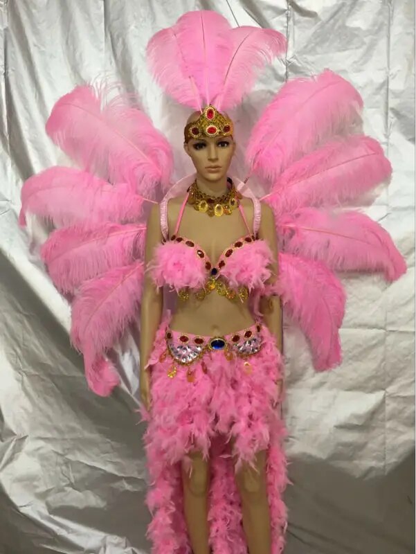 VCshoes Latin Dance Samba Accessories Exquisite Headdress Feathers Delicate Dance Shows Accessories