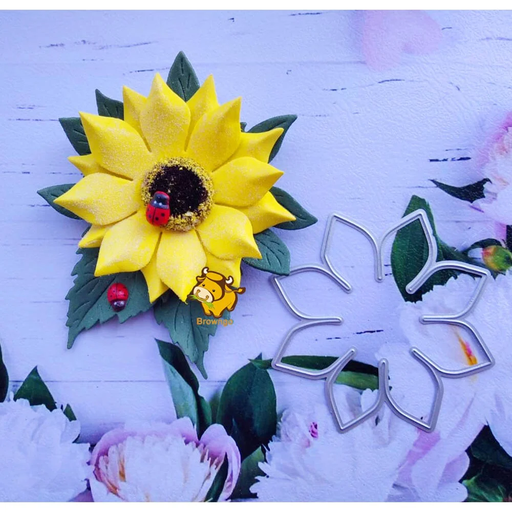 Beautiful Many Flower Series Metal Cutting Dies Stencil Template For DIY Scrapbooking Embossing Paper Cards Album Making Dies