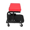 Ynredee Rolling Creeper Seat,Mechanic Stool,Garage Shop Stool on Wheels with Padded Seat & Tool Tray Storage,330 LBS Capacity, Heavy Duty Mechanic Chair Car Detailing Creeper for Workshop,Home