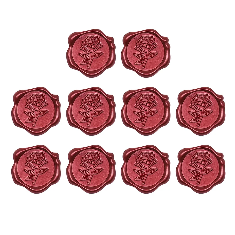 10pcs Paper Sticker DIY 20mm Scrapbooking Planner Envelope Label Stickers (O)