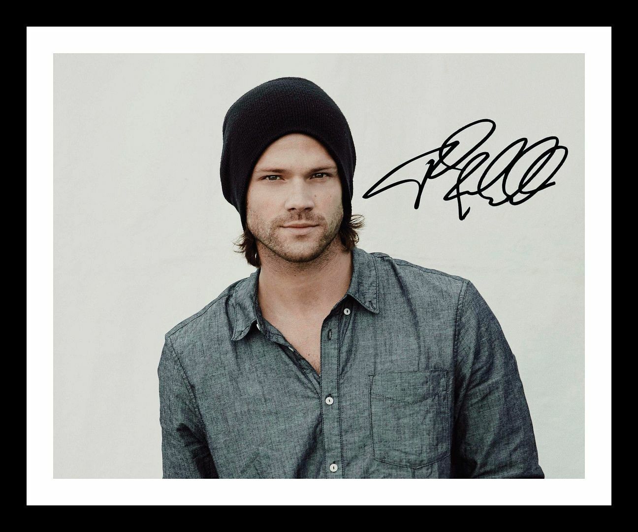 Jared Padalecki Autograph Signed & Framed Photo Poster painting