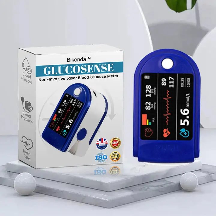 	𝗕𝗶𝗸𝗲𝗻𝗱𝗮&trade; Next-Generation Intelligent Multifunctional Non-Invasive Laser Blood Glucose Meter