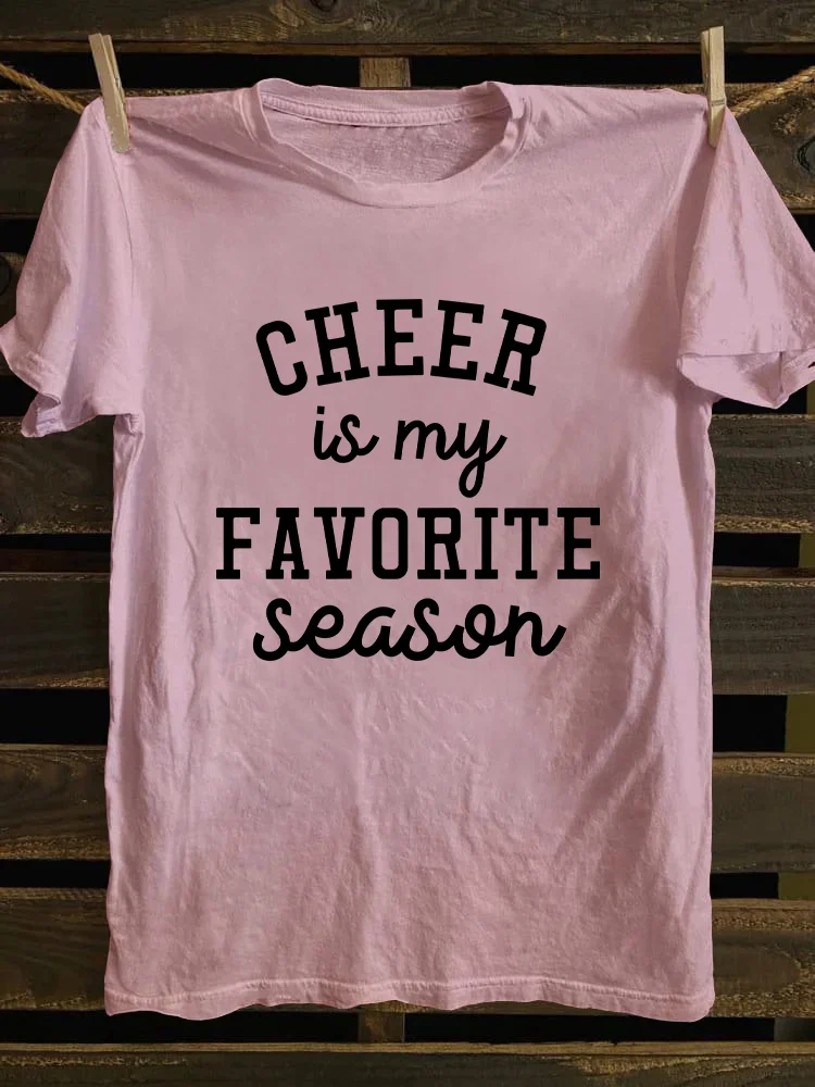 Cheer Is My Favorite Season T-shirt