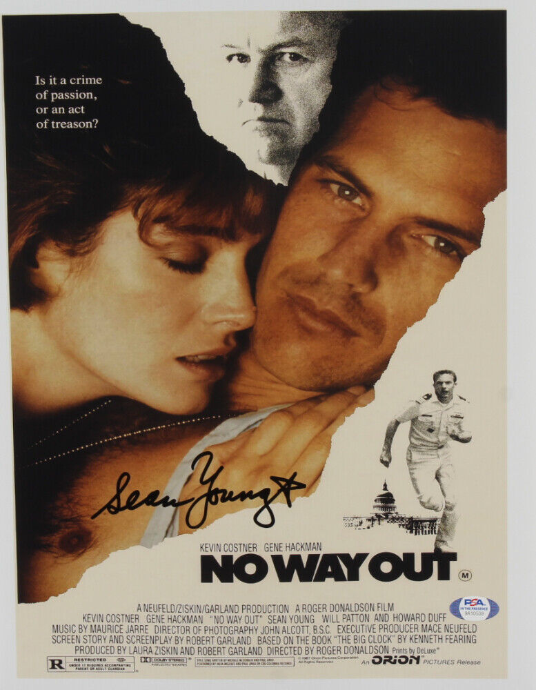 Sean Young Signed No Way Out