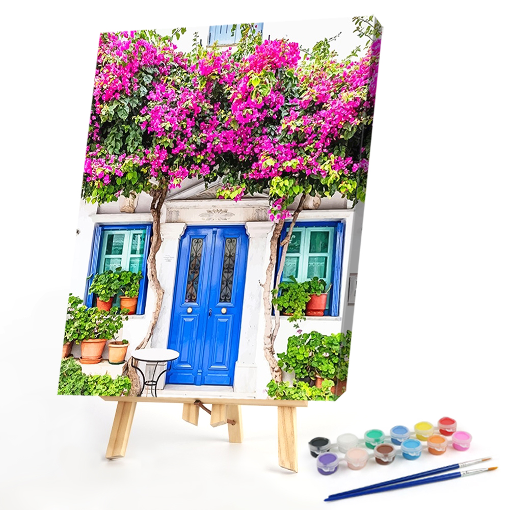 

40*50CM - Paint By Numbers - Front Yard Tree, 501 Original