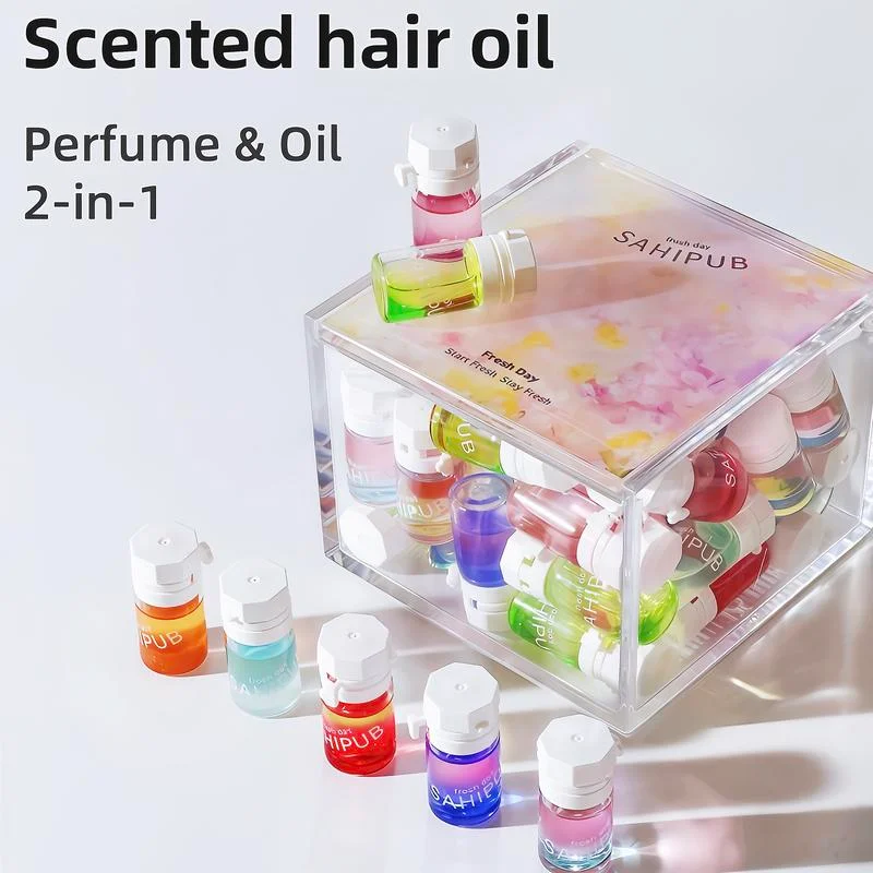 Perfume&Oil 2 in 1-Avocado Nourishing&Shining Hair Oil for Frizzy 