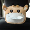 Cartoon Animals Car Used Hanging Tissue Box Storage Car Space Organizing