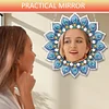 Mandala DIY Diamond Painting Mirror Kit Diamond Art Makeup Mirror for Beginners