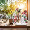 Diamond Painting Acrylic Snowman Desktop Ornaments Kit