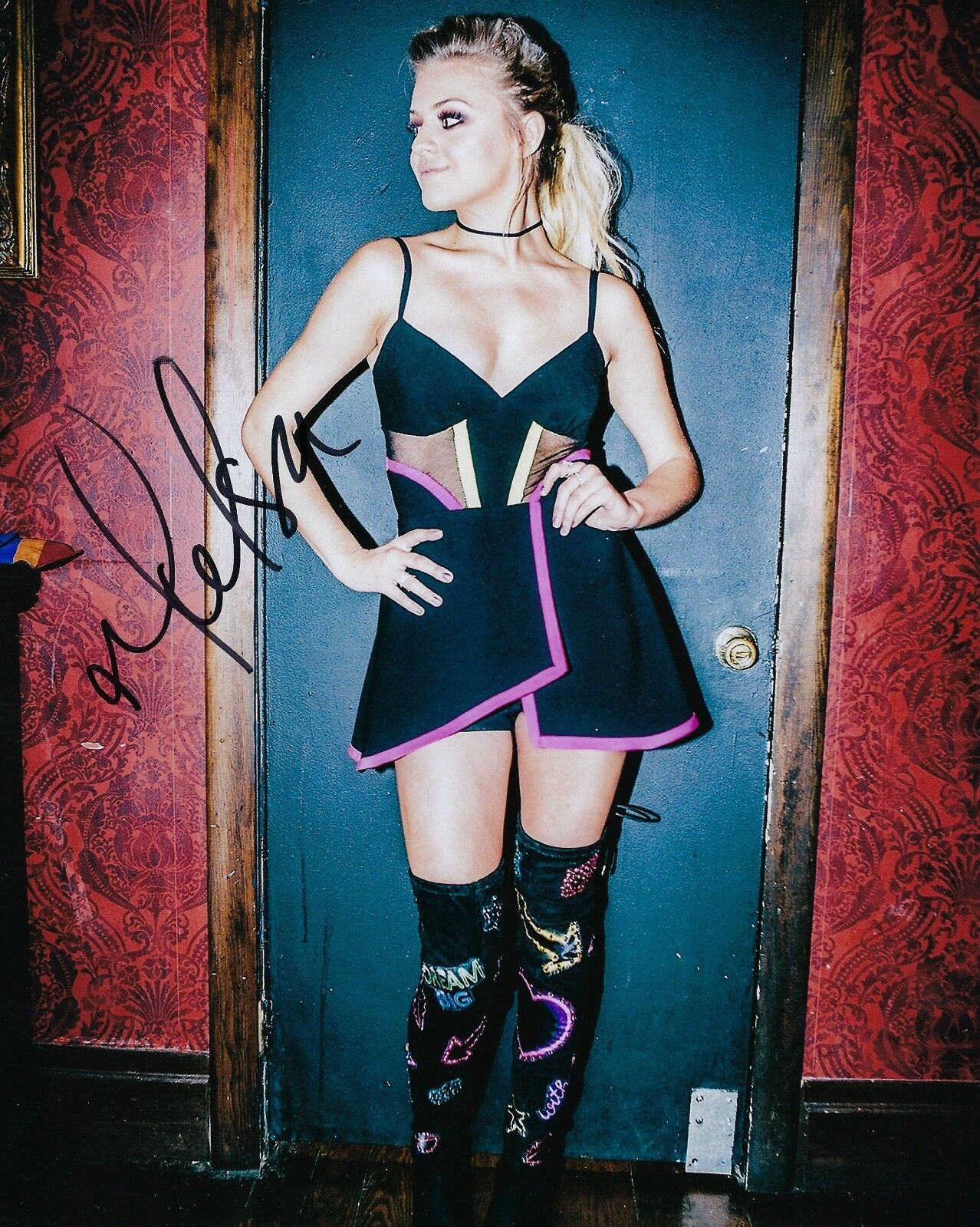 GFA Legends Miss Me More * KELSEA BALLERINI * Signed 8x10 Photo Poster painting PROOF COA