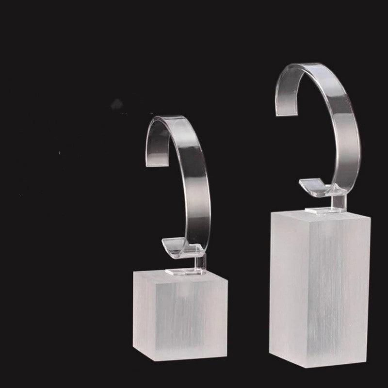 Nordic Style Solid Color Arylic Jewelry Rack