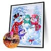 Diamond Painting -DIY Full Square Drill Snowman