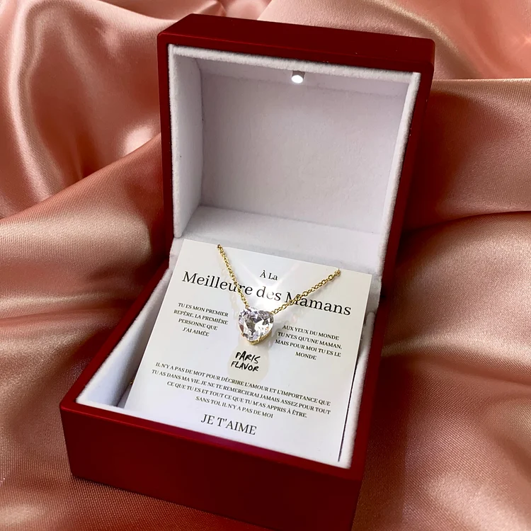 Coffret Collier "À la meilleure des Mamans"