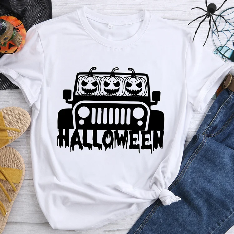 Witches Driver Scary Halloween T-shirt- BSTCAH1026