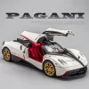 1:24 Pagani Sports Car Alloy Car Model With Sound And Light Pull Back Steering Metal Car Model