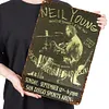 Neil Young - Metal Tin Signs(8*12Inch/12*16Inch)