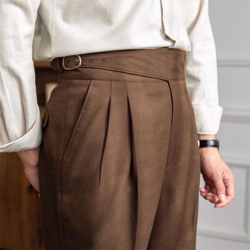 Naples British Vintage Gentleman's Trousers DANRRIO.COM DANRRIO
