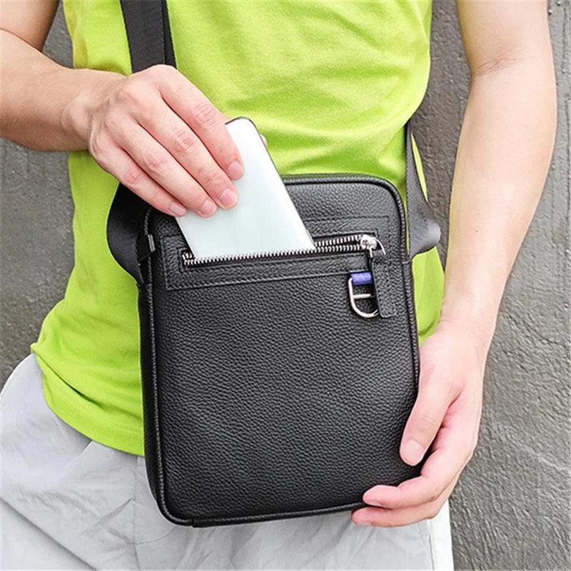 Casual Fashion Business Crossbody Bags Vintage Messenger Bags