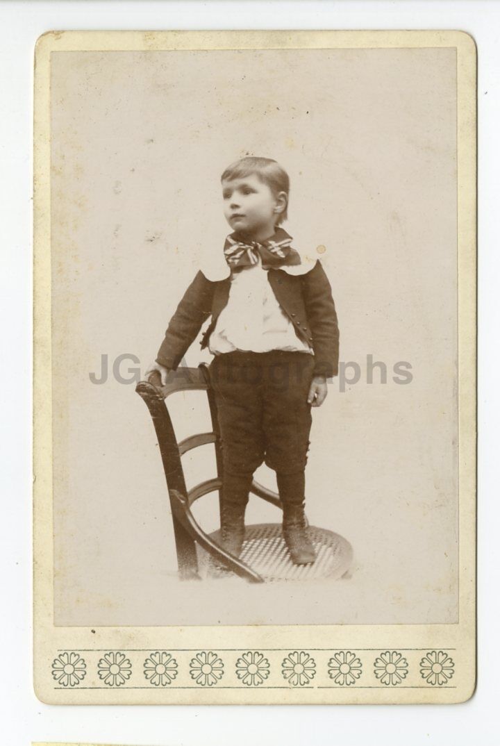 19th Century Children - Original 19th Century Cabinet Card Photo Poster paintinggraph