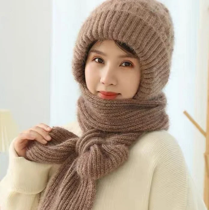 🎄CHRISTMAS SALE -45% OFF - Integrated Ear Protection Windproof Cap Scarf