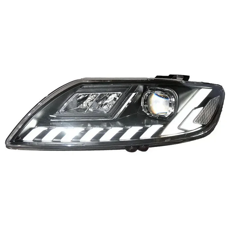 Upgrade full LED dynamic Headlight headlamp For Audi Q7 2006 to 2015 assembly head light head lamp plug and play ITN Auto