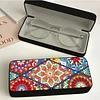 DIY Diamond Painting Leather Mandala Sunglass Storage Box Kit