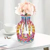Mandala en bois acrylique - Vase artisanal 5d bricolage