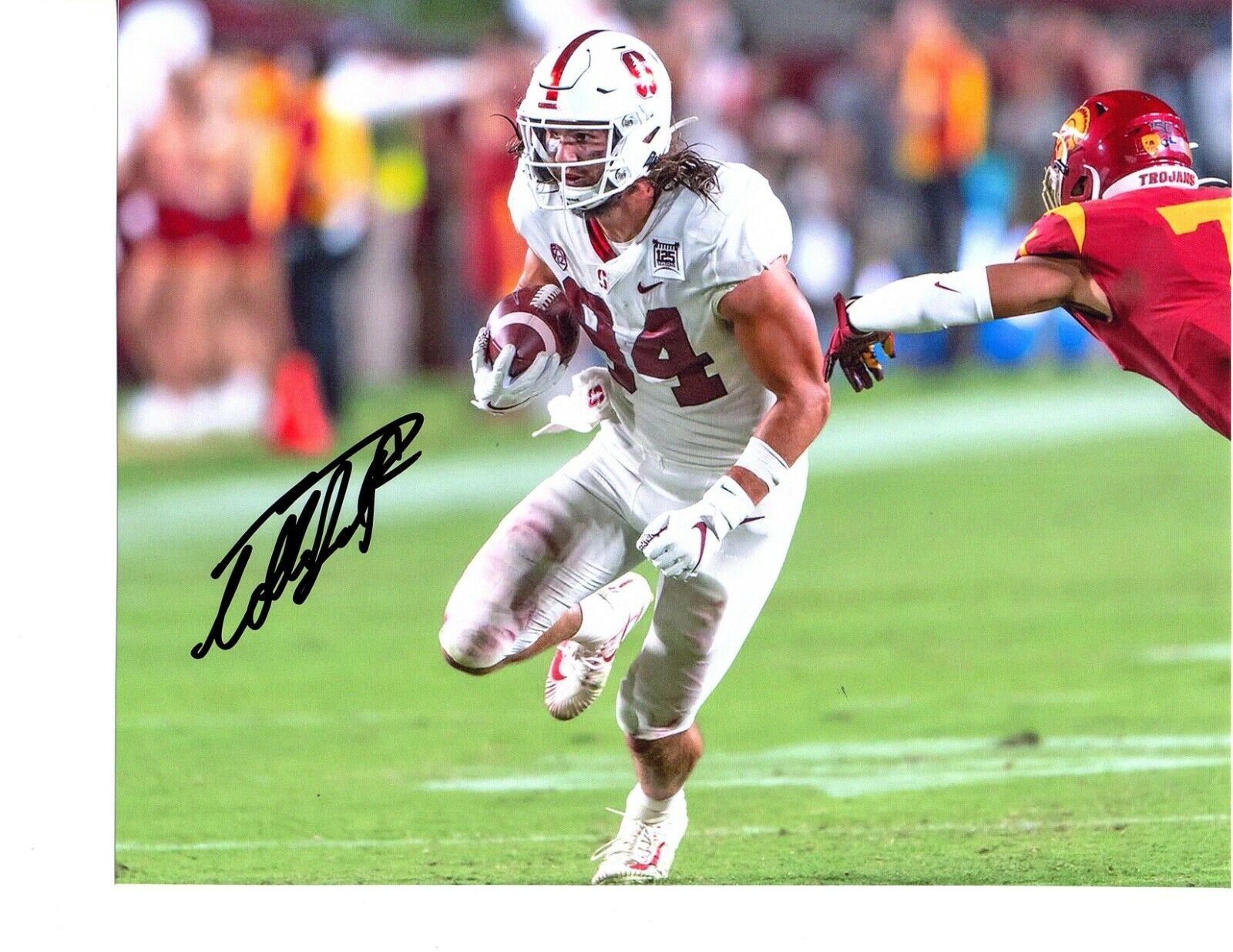 Colby Parkinson Stanford Cardinal signed autographed 8x10 football Photo Poster painting Draft