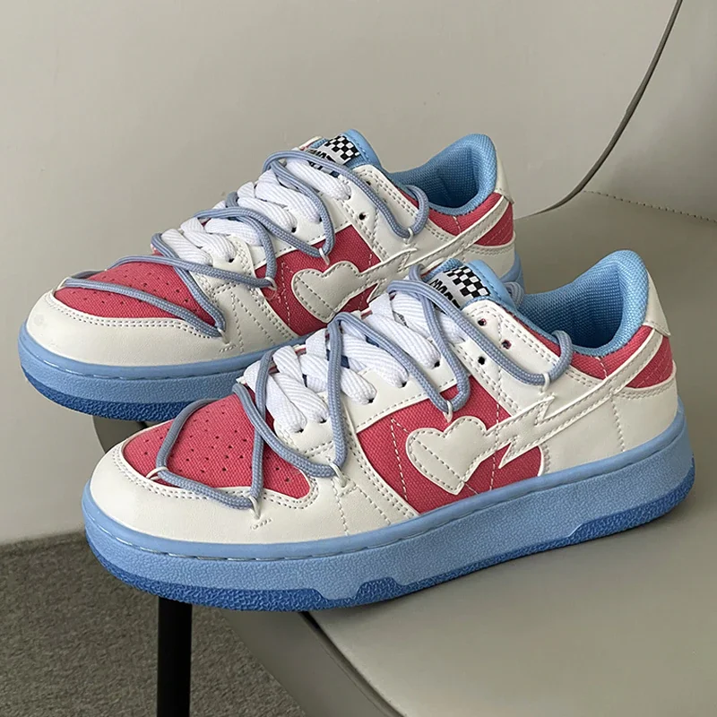 Breakj New Sewing Women Vulcanize Shoes Fashion Women Sneakers Light Flat Shoes Women Casual Shoes Brand Sneakers Chaussure Femme