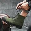 Fashion Boots of Suede for Men / Casual Classic Shoes British Style / Ankle Boots for Motorcycle