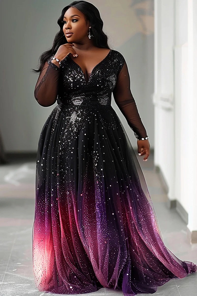 Plus size ball gowns with sleeves best sale