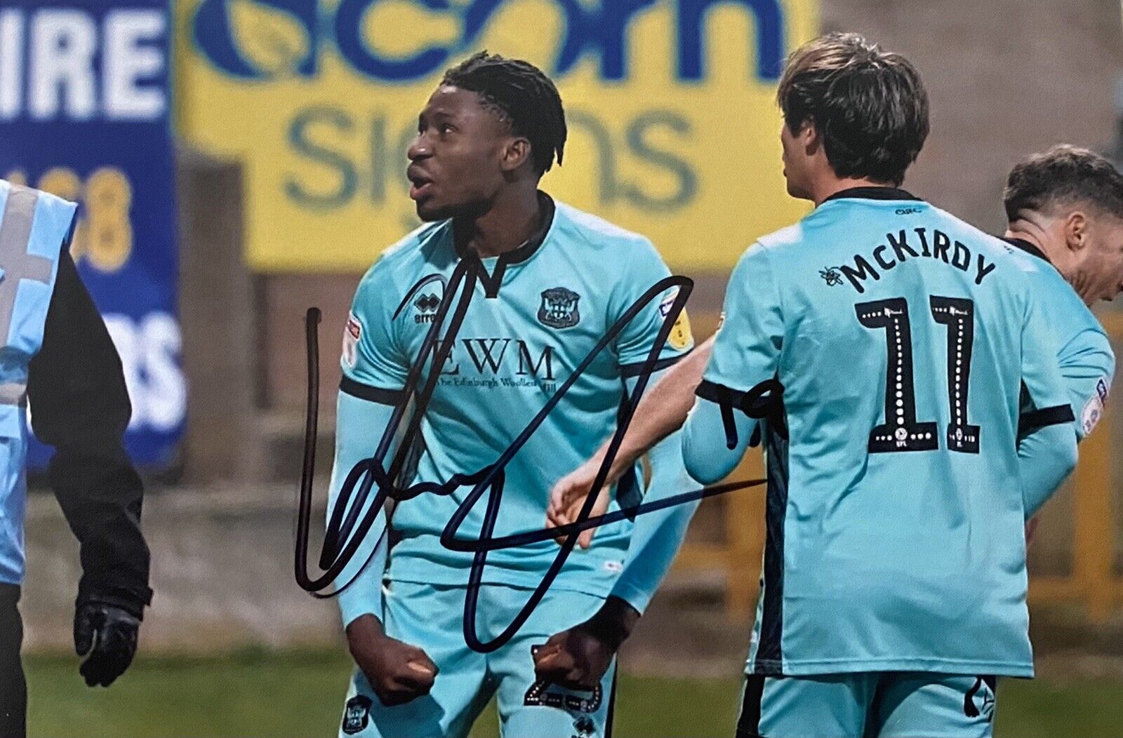 Joshua Kayode Genuine Hand Signed Carlisle United 6X4 Photo Poster painting