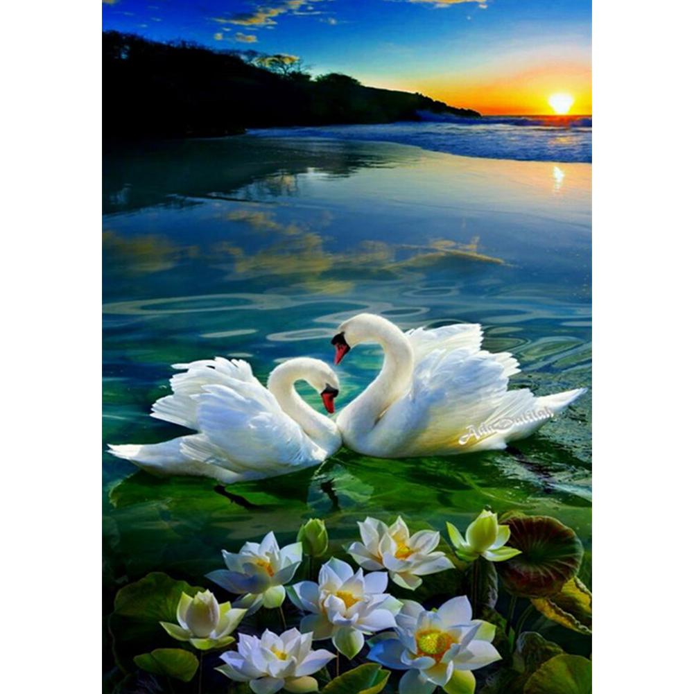 

40*30CM - Scenery - Square Drill Diamond Painting, 501 Original